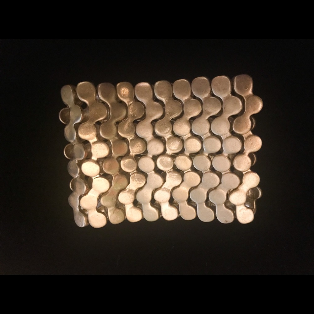 Fashion bracelet gold washed